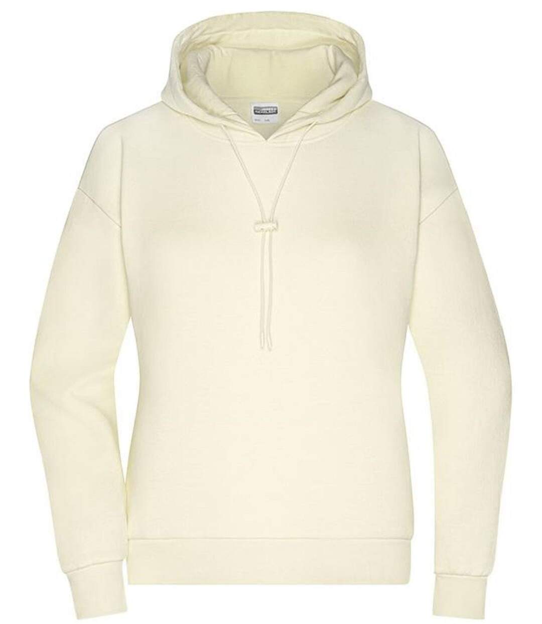 Sweat-shirt à capuche Bio - Femme - 8033 - blanc cassé vanille-2