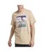 T-shirt beige homme adidas m landscape-1