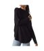 Pull Noir Femme Vero Moda Plaza - S