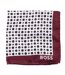 Pochette De Costume Style Logo Homme Taille Unique Naturel Pourpre Boss-1