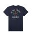T-Shirt marine homme dc shoes hills-2