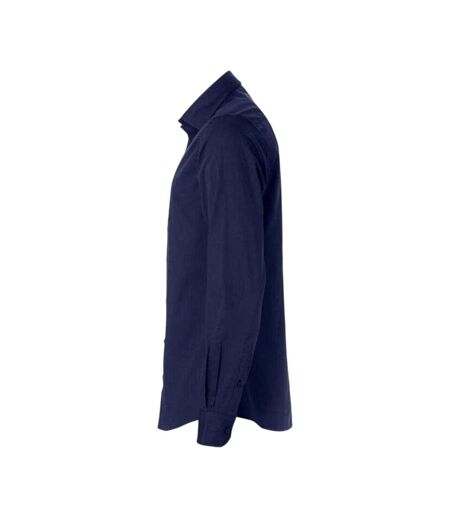 Chemise Clark Homme Bleu Marine Foncé Clique