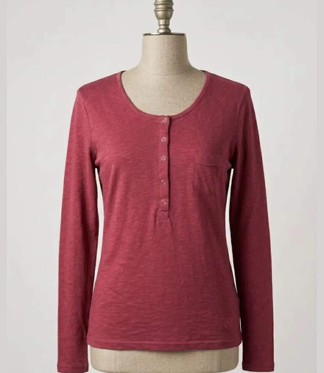 Tee-shirt MAYFLOWER CLOE1B manches longues : confort coton flammé et style authentique-3