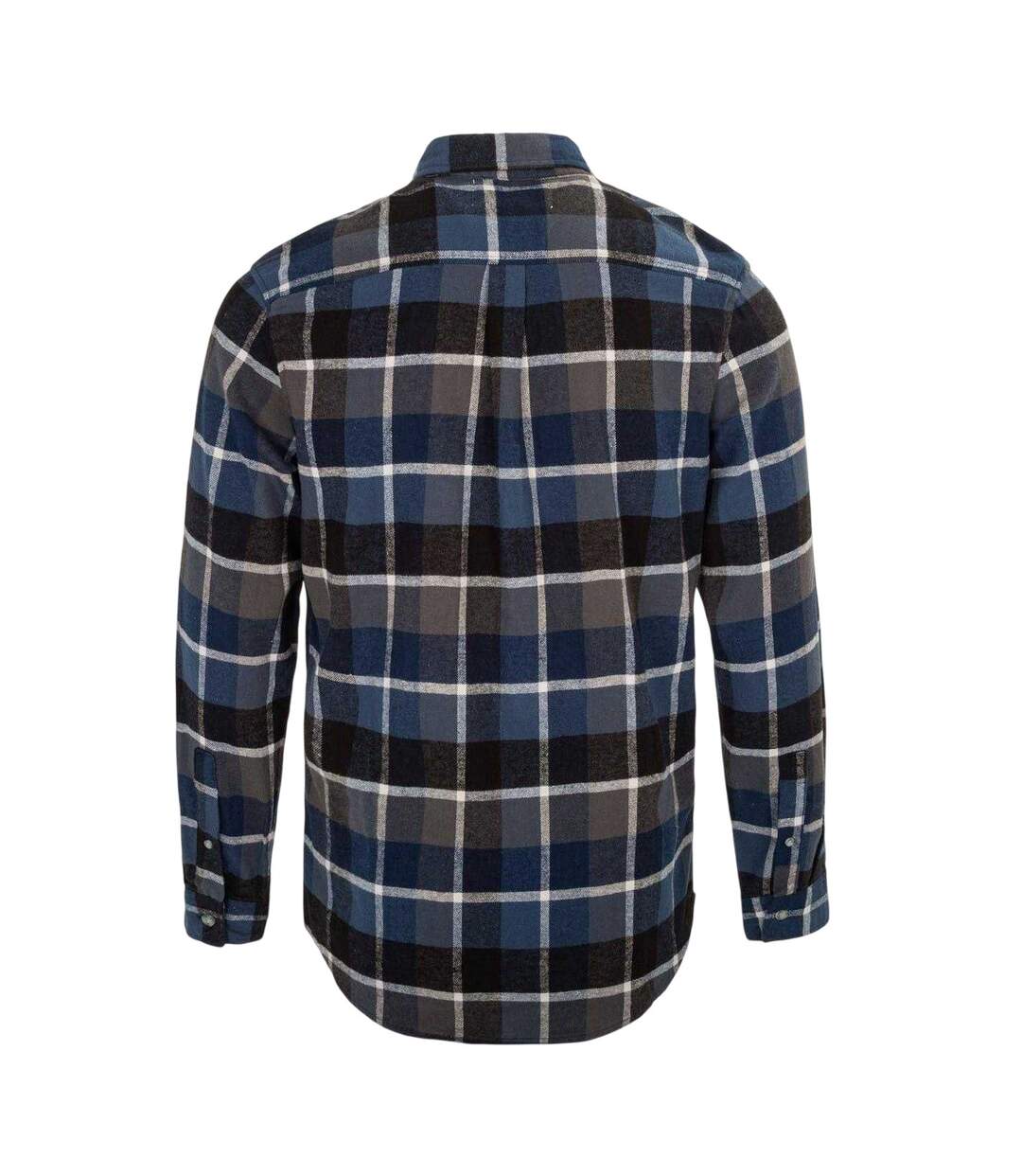 Mens Checkered Shirt Blue Black Firetrap-2