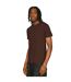 T-shirt Core Adulte Marron Casual Classics-1