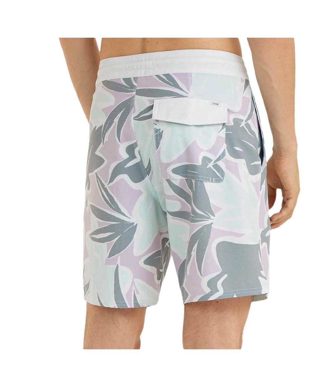 Maillot de bain blanc/mauve homme o'neill cruzer-2