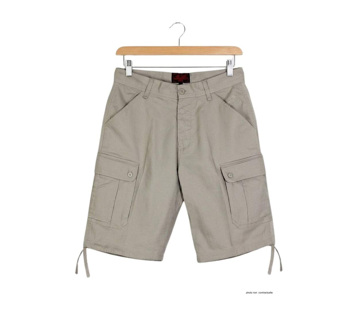 Bermuda Cargo WINCHESTER INVICTUS1 en coton et lin : le confort naturel et fonctionnel de l'été-2
