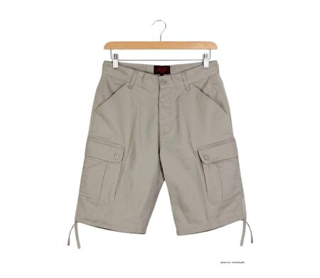 Bermuda Cargo WINCHESTER INVICTUS1 en coton et lin : le confort naturel et fonctionnel de l'été
