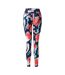 Womens/ladies Influential Ii Marble Swirl Leggings Multicoloured Dare 2B-3