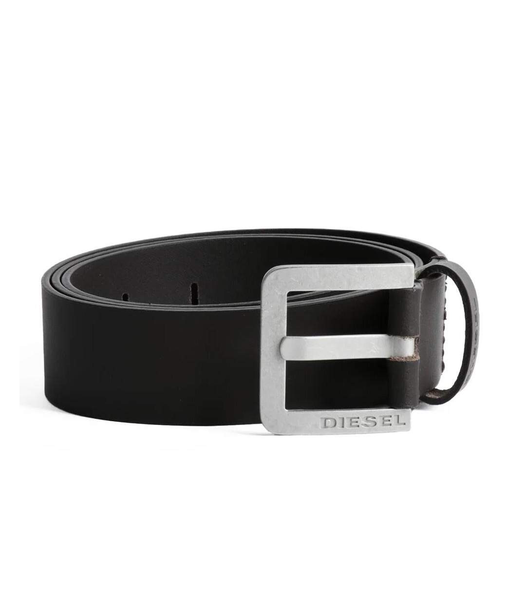 Ceinture marron foncé homme diesel bbasic belt x10648-1