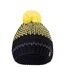 Bonnet Hervin Enfant Noir Jaune Hi-Tec-1
