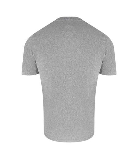 T-shirt Motif Logo Homme Gris Clair Aquascutum