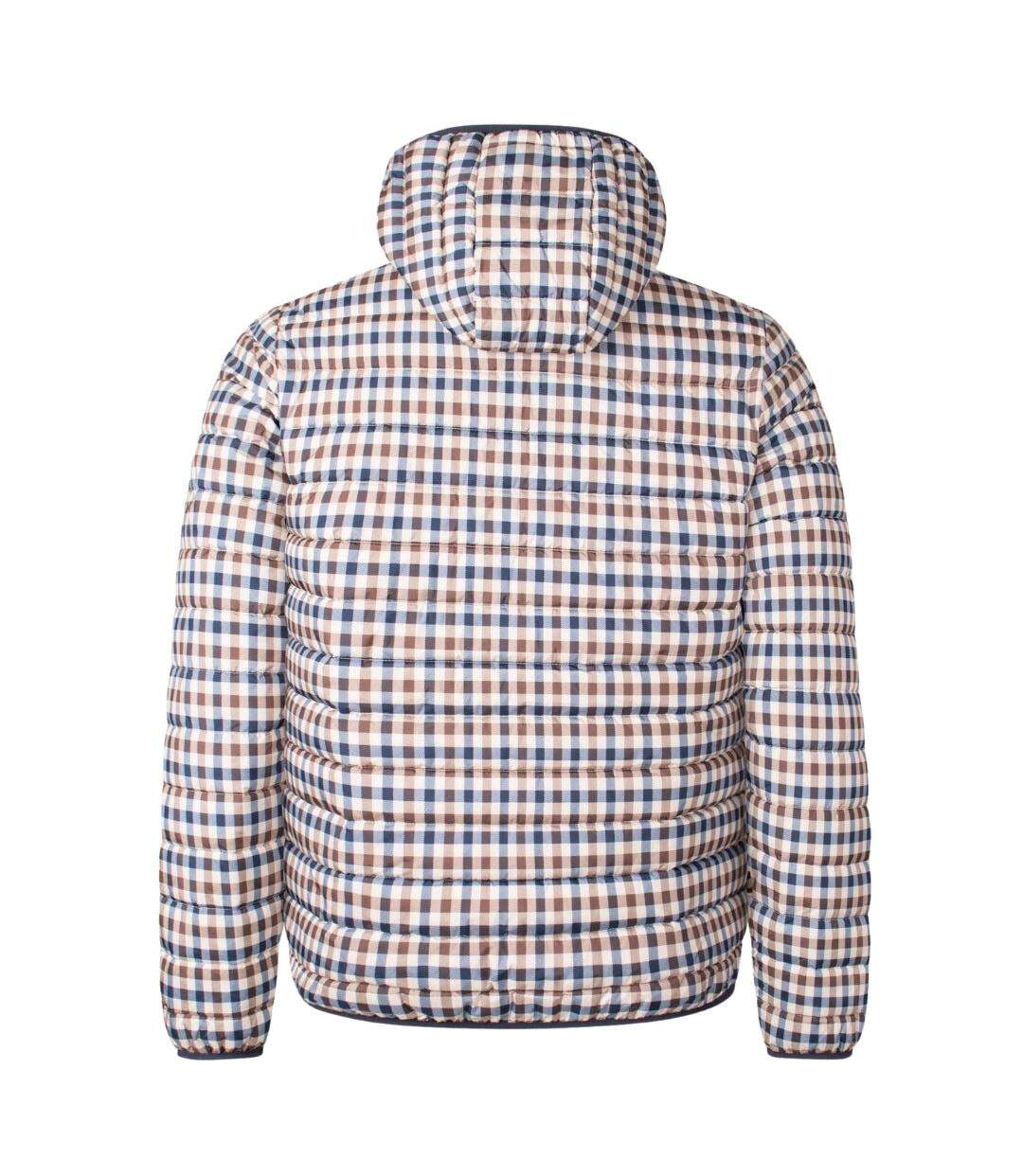 Doudoune Matelassée Motif/style À Carreaux Active Homme Beige Aquascutum-2