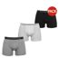 Boxers Homme Noir Blanc Gris Ralph Lauren-1