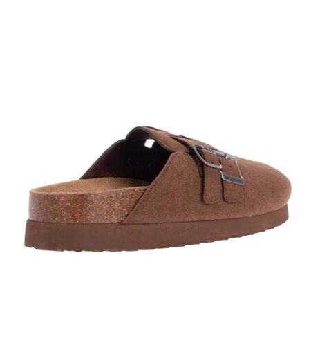 Womens/ladies abel plus clogs dark brown Rocket Dog
