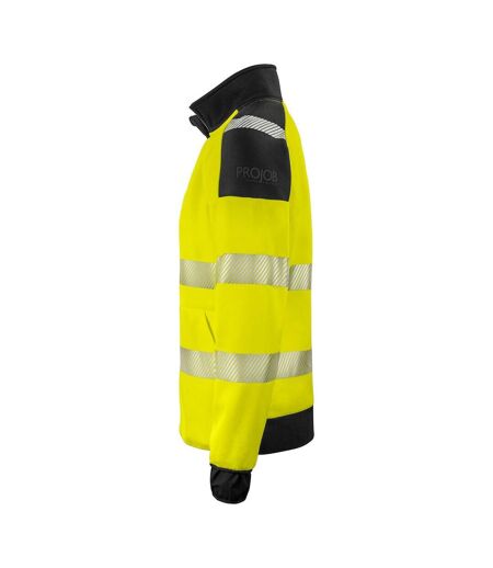 Mens Hi-vis Sweatshirt Yellow Black Projob