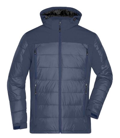 Veste matelassée Homme anorak ski / neige - JN1050 - bleu marine