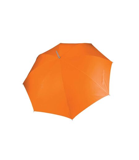 Kimood Unisex Auto Opening Golf Umbrella (Orange) (One Size)