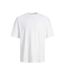 T-shirt Bradley Homme Blanc Jack And Jones-2