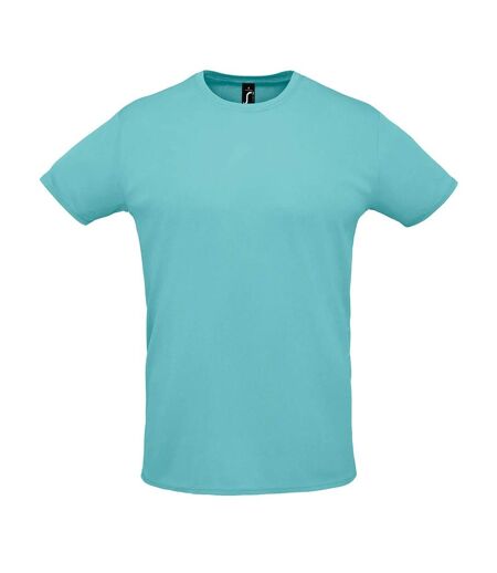 T-shirt Sprint Adulte Bleu Piscine SOLS