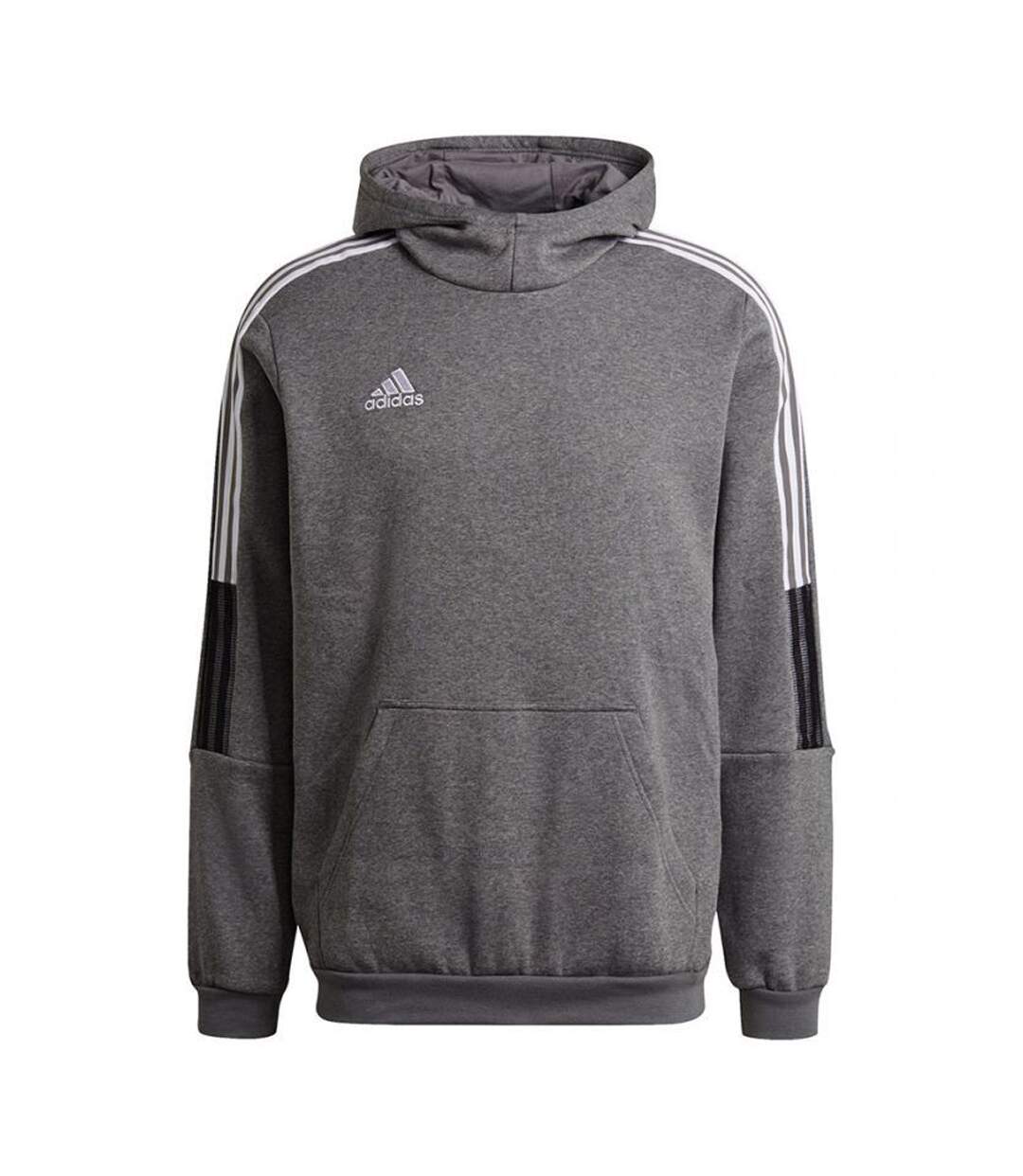 Sweat À Capuche Tiro Homme Gris Adidas-2