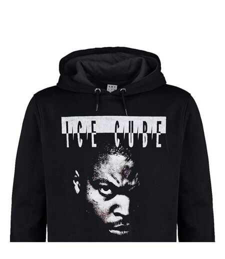 Unisex adult intimidation ice cube hoodie black Amplified