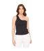 Haut 1 Épaule Motif/style Côtelé Femme Noir Be You-2