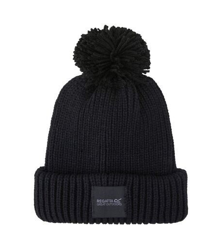 Bonnet connora pour enfants noir Regatta