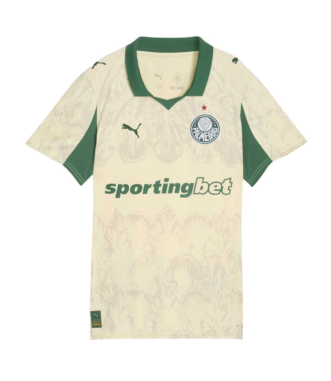 Womens/ladies Kidsuper Football Goalkeeper Jersey Vanilla Puma-1