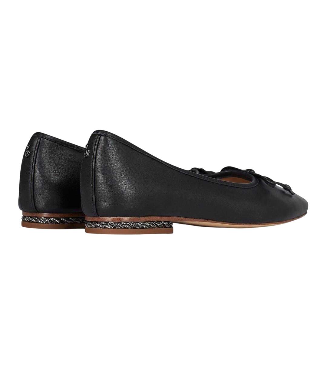 Womens/ladies Marison Leather Ballet Flats Black Sam Edelman-2