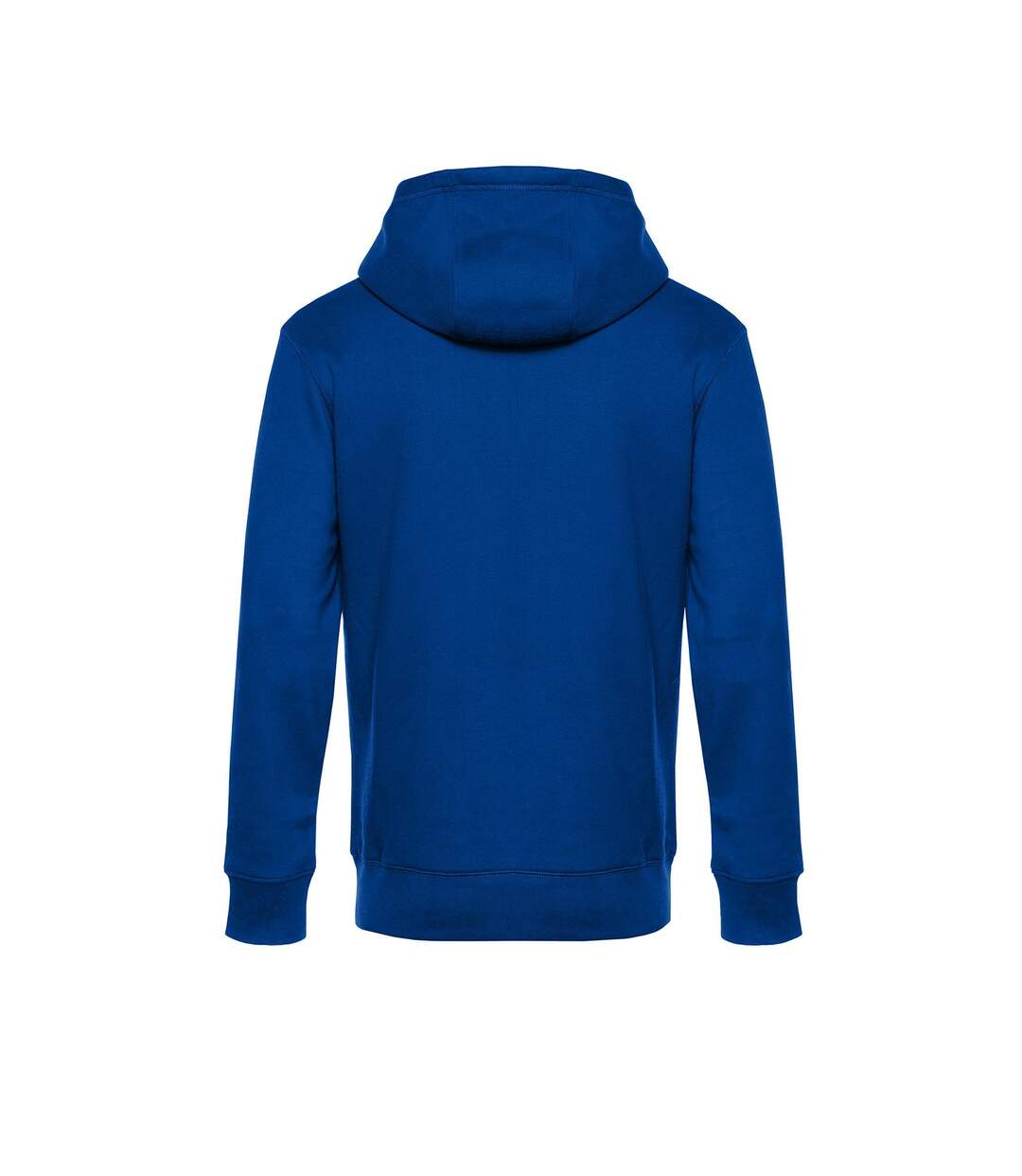 Mens King Hooded Sweater Bleu Roi B&C-2