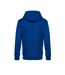 Mens King Hooded Sweater Bleu Roi B&C-2
