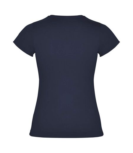 Roly Womens/Ladies Jamaica Short-Sleeved T-Shirt (Navy Blue)