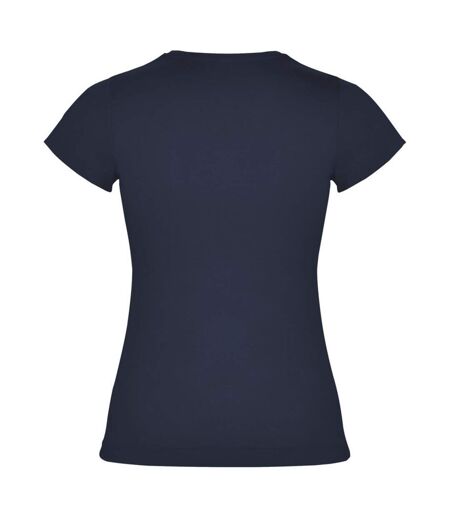 T-shirt jamaica femme bleu marine Roly