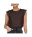 T-Shirt marron femme jdy salva-1