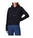Sweat À Capuche Motif/style Logo Brodé Femme Bleu Marine Tommy Hilfiger-3