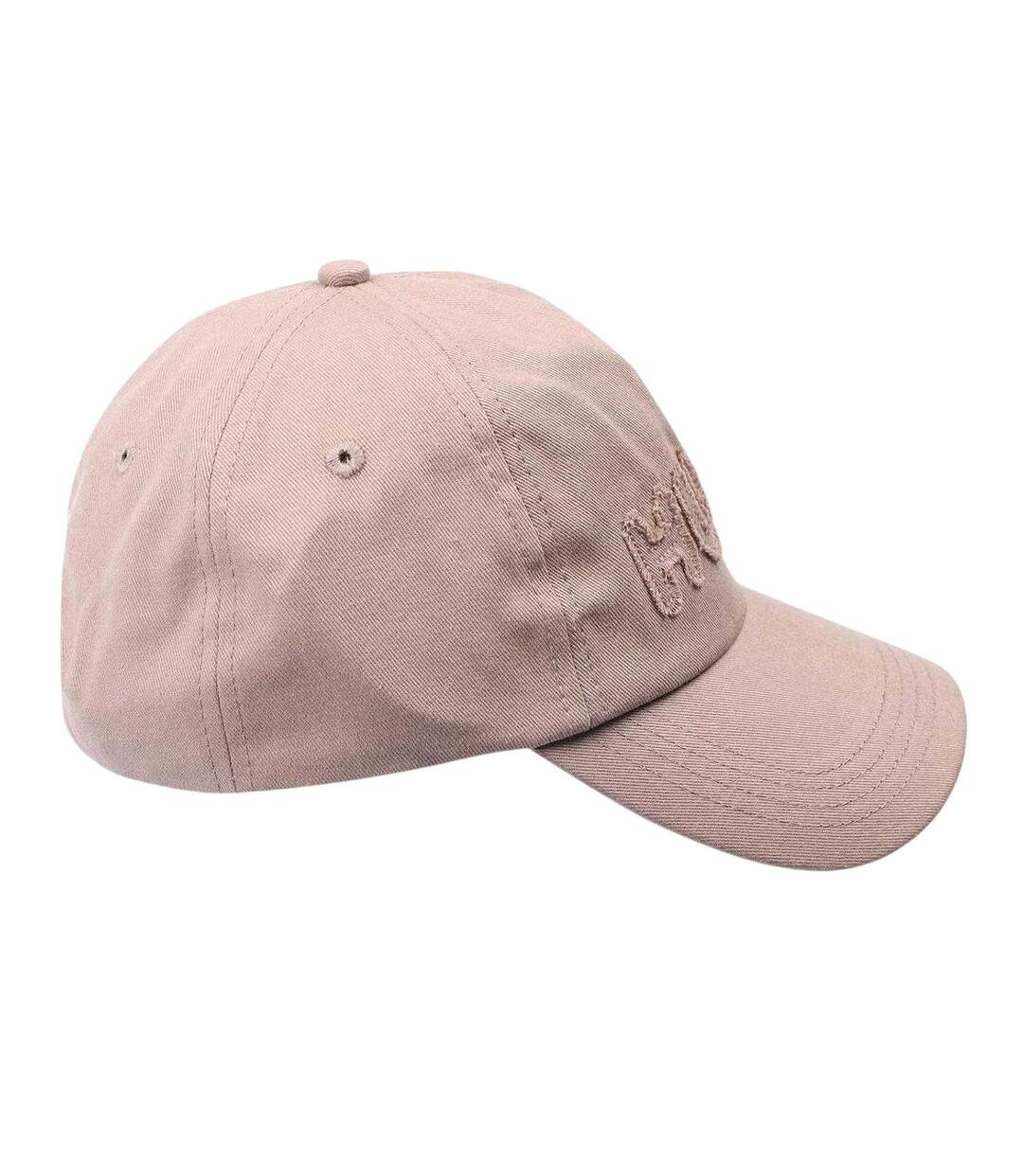 Casquette De Baseball Décontracté Motif/style Bord Brut Cara-fr Femme Beige Hugo-3