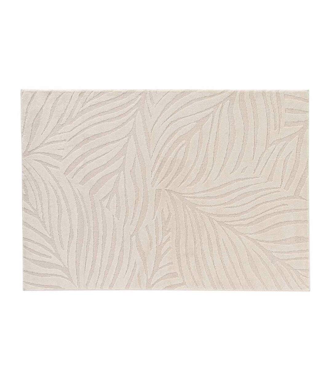 Tapis Shaggy Relief Ankara 120x170cm Beige-1