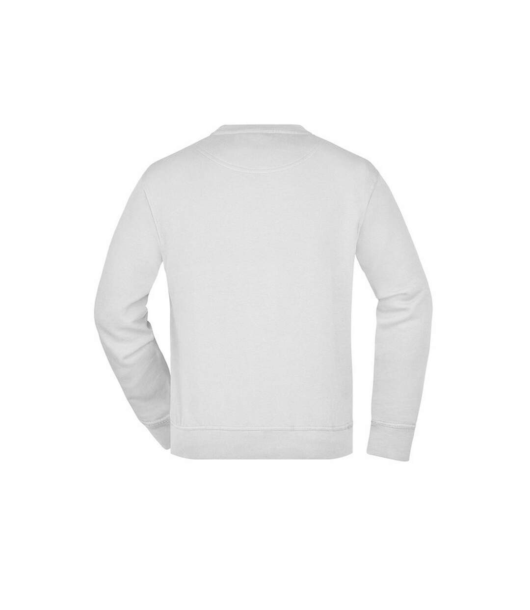 Sweat Workwear Adulte Blanc James And Nicholson-2