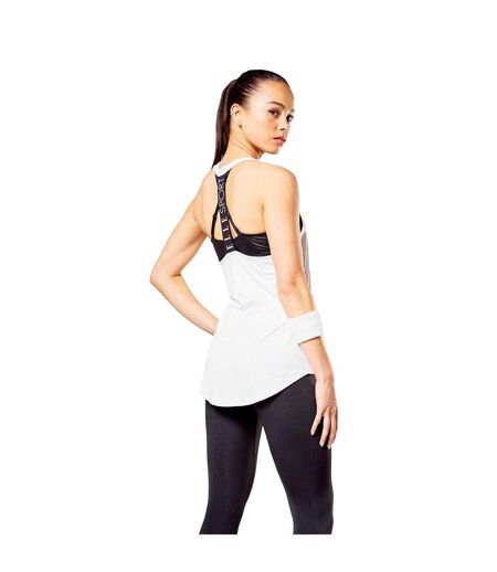 Débardeur Motif/style Signature Femme Blanc Elle