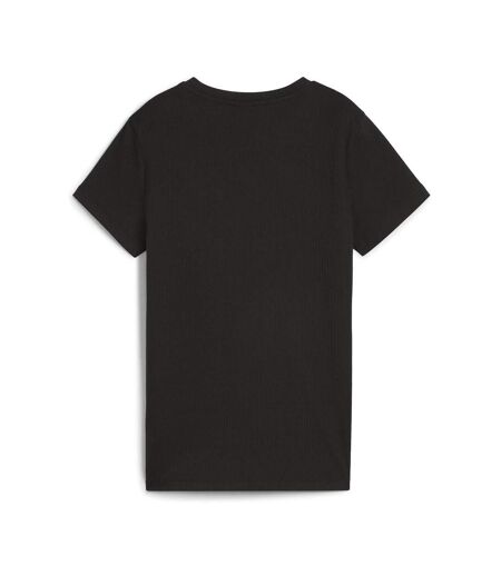 T-shirt Noir Femme Puma Elevated - L