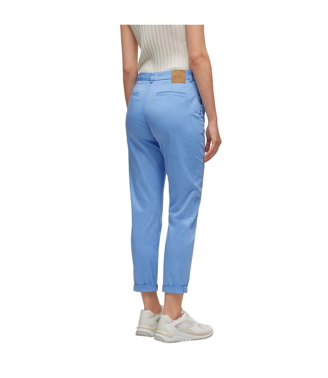 Chino Femme Bleu Boss-2