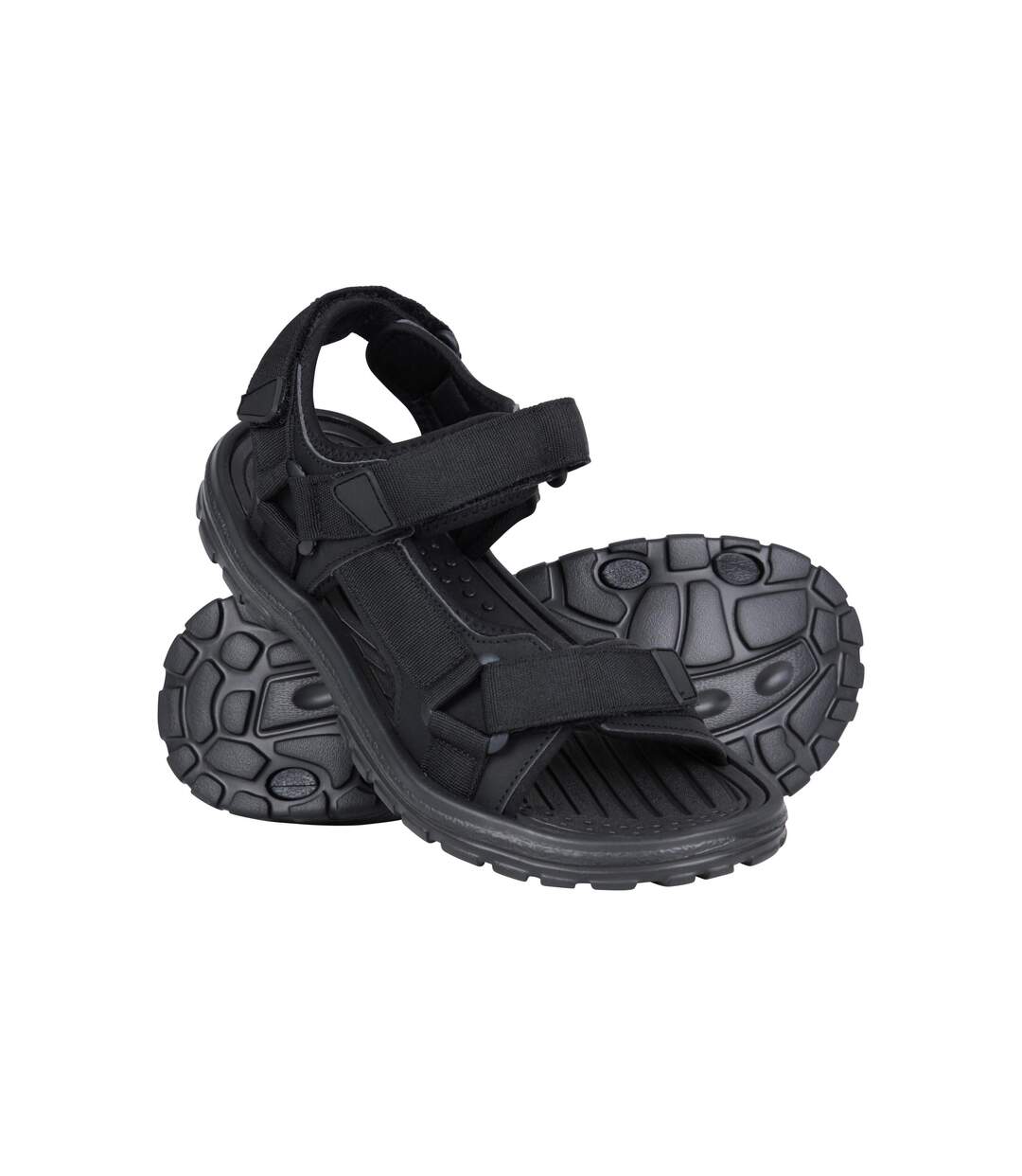 Mens crete sandals black Mountain Warehouse-1