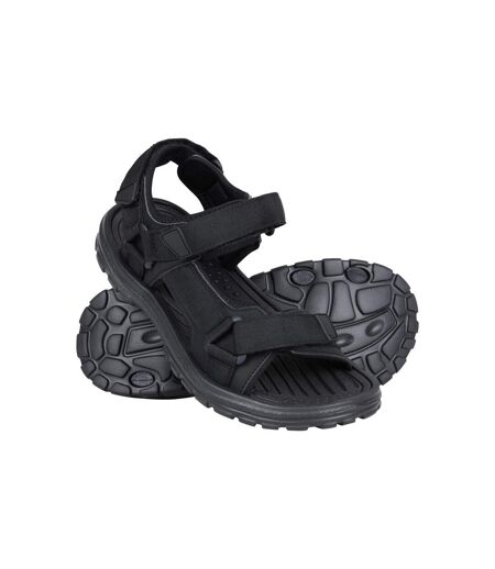 Mens crete sandals black Mountain Warehouse