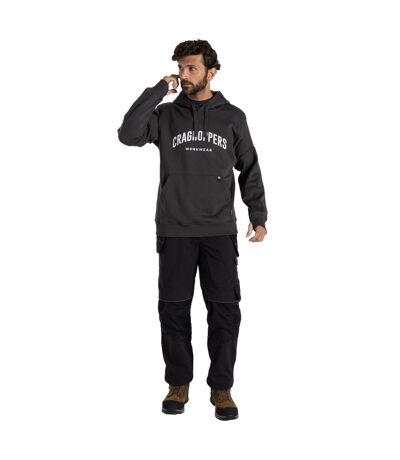 Mens Workwear Oulston Hoodie Carbon Grey Craghoppers