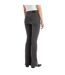 Womens/ladies 726 Leather Patch High Rise Jeans Black Levis-2