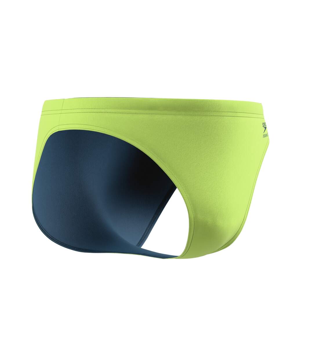Mens Endurance+ Thin Strap Swim Briefs Citrus Green Speedo-4