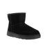 Womens/ladies Rosella Leather Outdoor Boots Black EverAu-1