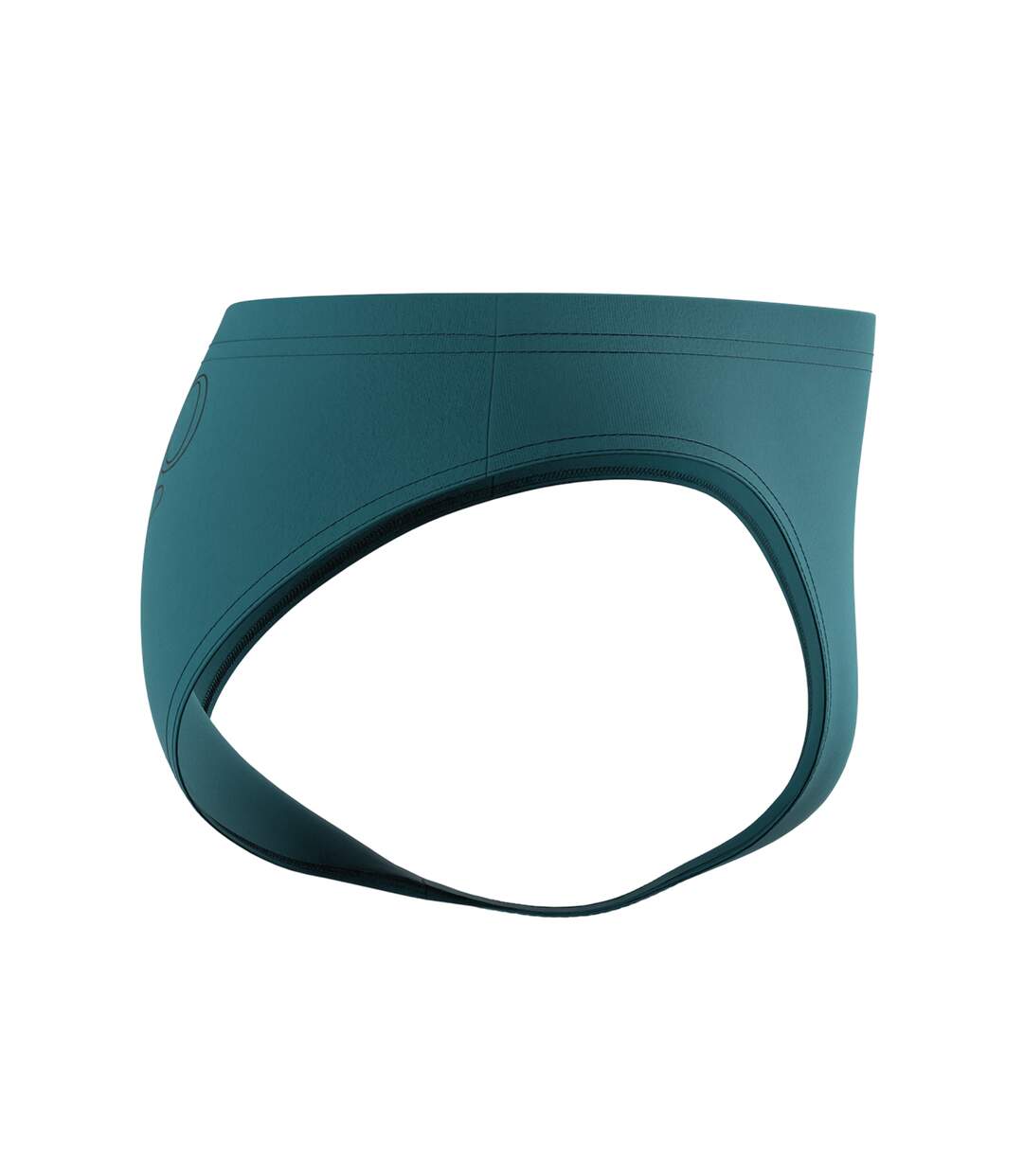 Mens 2.5 Logo Endurance+ Swim Briefs Green Speedo-3