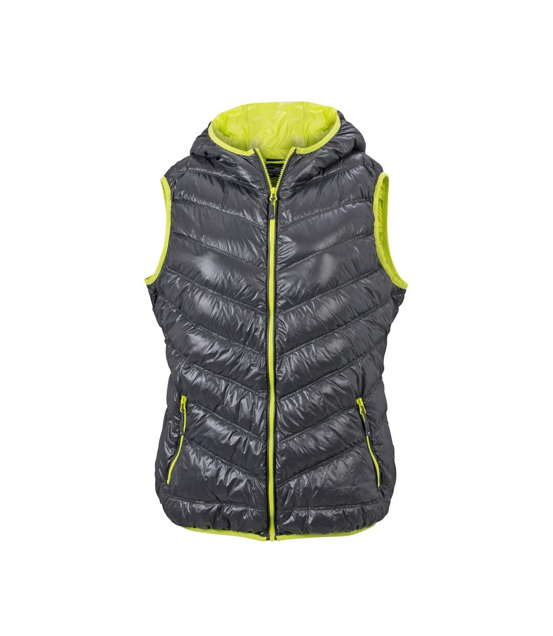 Bodywarmer duvet doudoune sans manches FEMME - JN1061 - gris